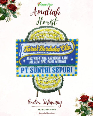 Papan Bunga Duka di Lebaksari