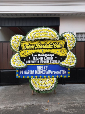 Papan Bunga Duka di Lebaksari