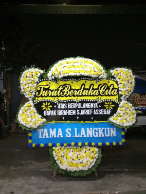 Papan Bunga Duka di Lebaksari