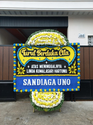 Papan Bunga Duka di Lebaksari