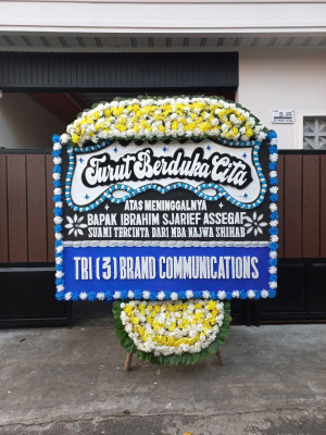 Papan Bunga Duka di Lebaksari